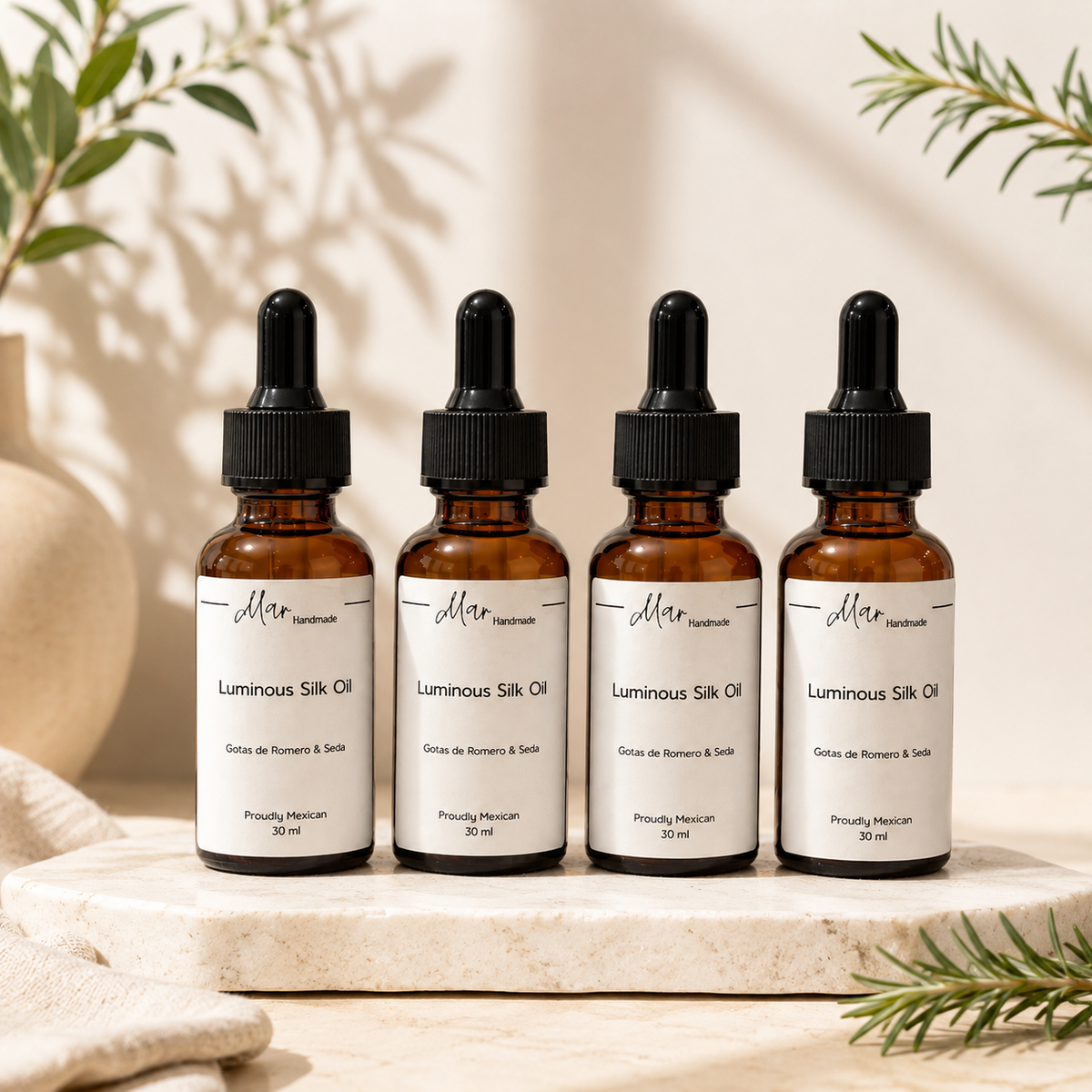 Luminous Silk Oil - Gotas de Romero & Seda