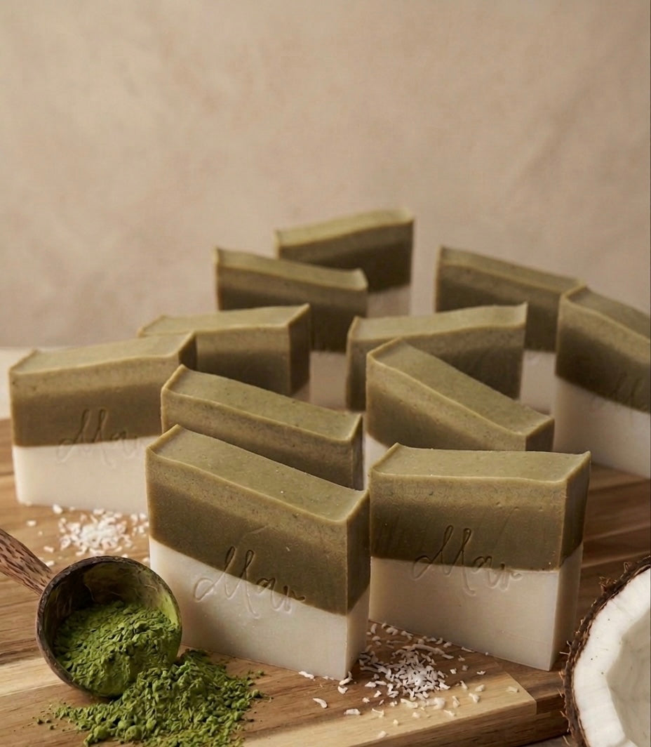 Jabón Coco & Matcha - Antioxidante e Hidratación